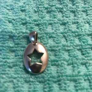 Tiffany open star pendant